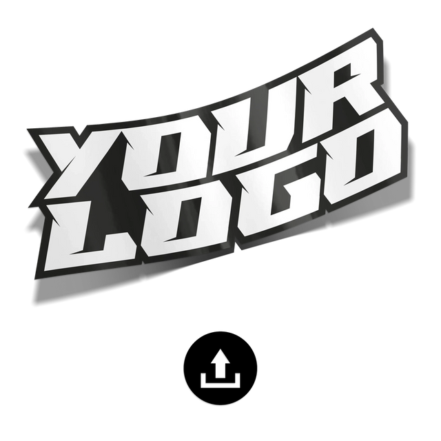 Standard-Vinyl-Sticker als Materialbeispiel