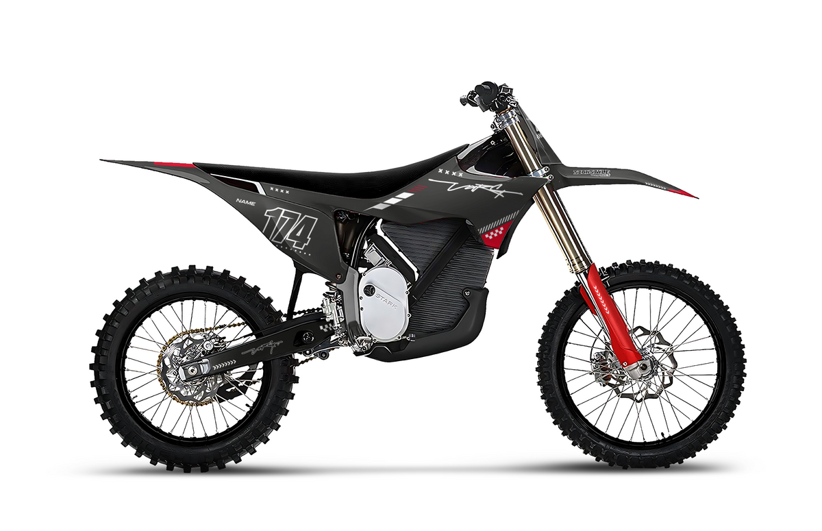 Motocross stickerset Starship voor Stark Varg EX, MX & SM