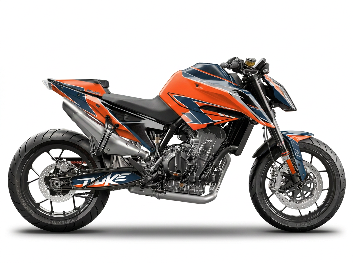 Street Design Pinestripe Anker – Graphics suitable for KTM Duke 790