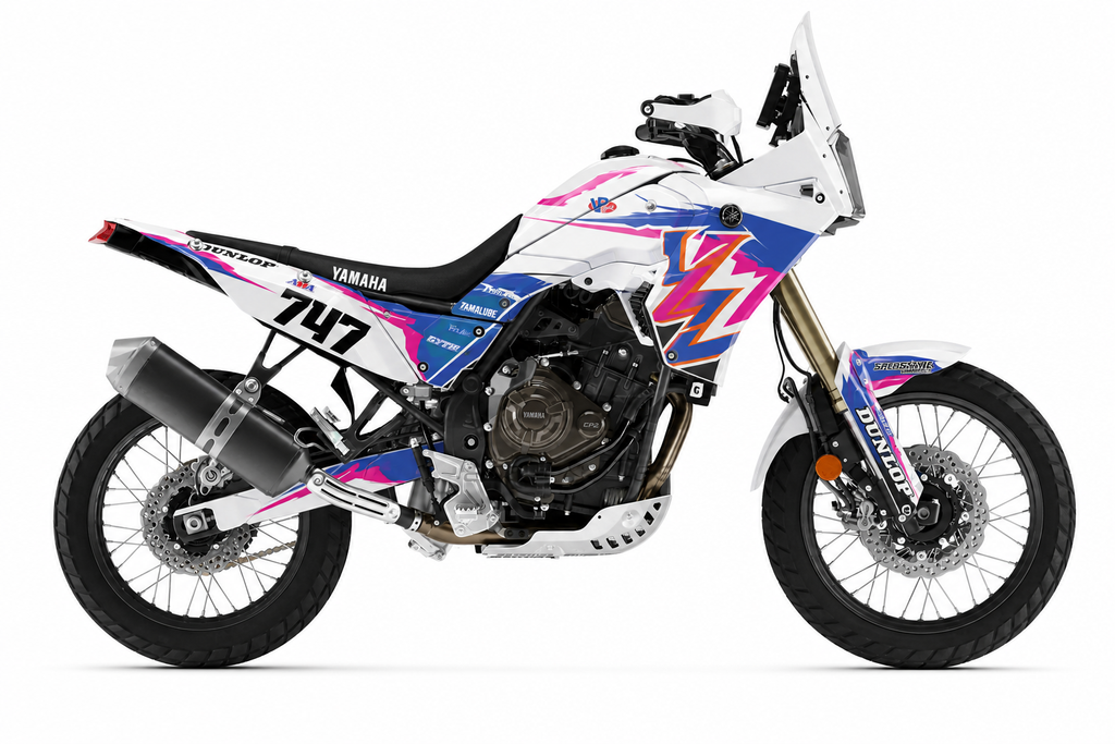 Aufkleber-Set 90s – Dekor für Yamaha Ténéré 700