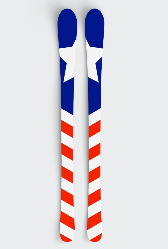 Ski Sticker - USA
