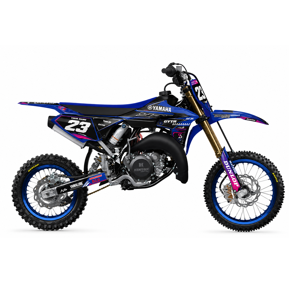 Aufkleber-Set Checkerboard – Dekor für Yamaha YZ65