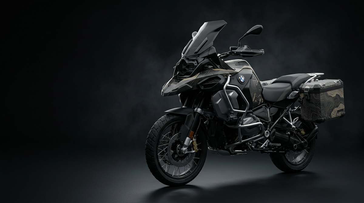 Designansicht eines Sickstyle-Dekors passend für BMW