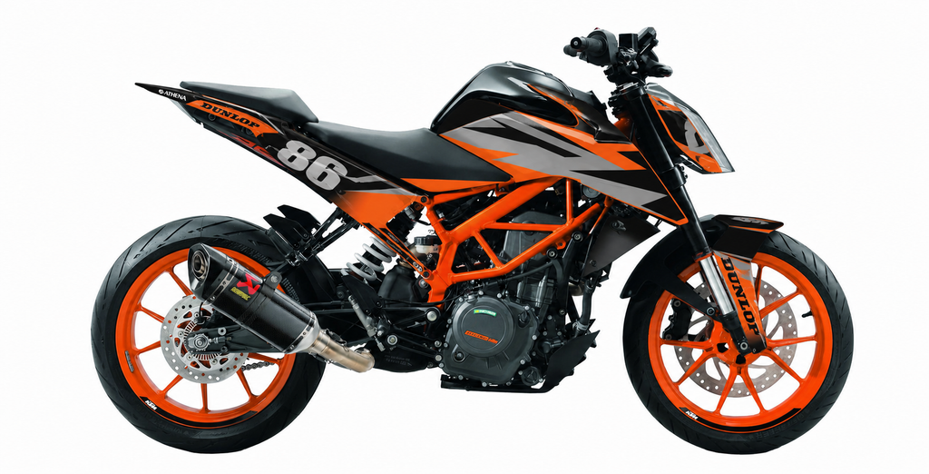 Street Dekor Factory Look – Dekor passend für KTM Duke 125