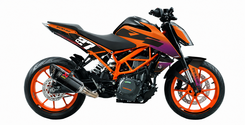 Street Dekor Retro Look – Dekor passend für KTM Duke 125
