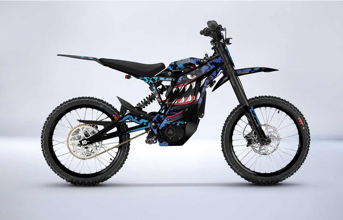 E-moto dekalkit Teeth för E-Ride Pro
