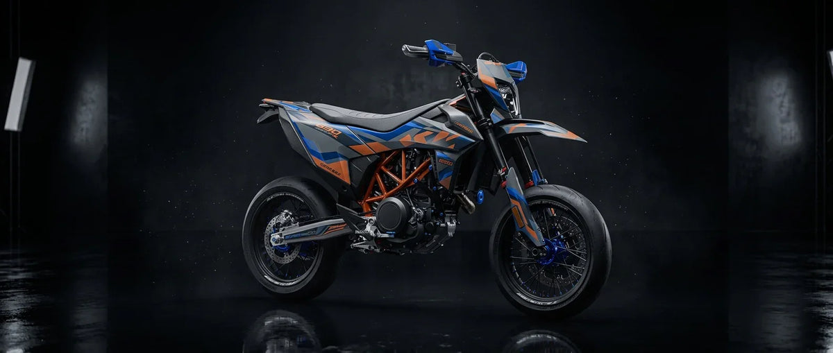 Design view of Sickstyle graphics to fit KTM