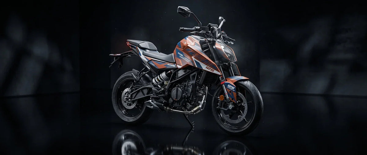 Design view of Sickstyle graphics to fit KTM
