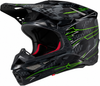 Alpinestars Supertech M10 Motocross Helmet s Sickstyle Graphics Pinestpride design – Vlastní Helmet Wrap s Elegant Pinstrail Lines