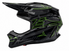 Casco da motocross Fox V3 RS con grafica Pinestripe di Sickstyle Graphics – Wrap personalizzato per casco con eleganti linee pinestripe