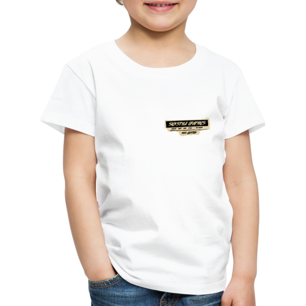„T-Rex“ - Kids T-Shirt - weiß