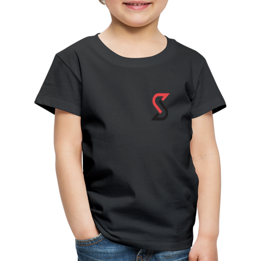 „Skate Eagle“ - Kids T-Shirt - Schwarz