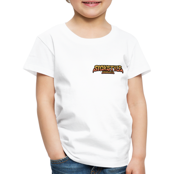 „T-Rex MX“ - Kids T-Shirt - weiß