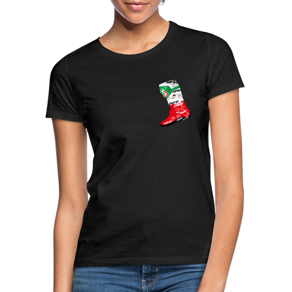 „Italy Roadtrip“ - Damen T-Shirt - Schwarz