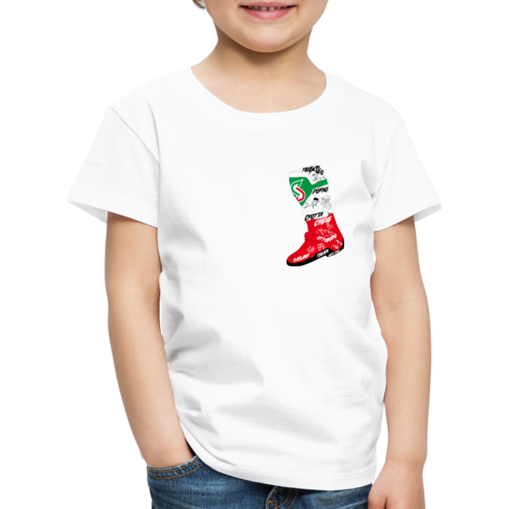 „Italy Roadtrip“ - Kids T-Shirt - weiß