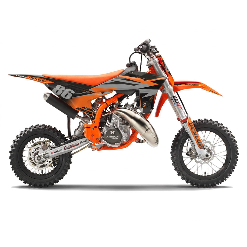 MX Dekor Factory Look – Dekor passend für KTM SX 50