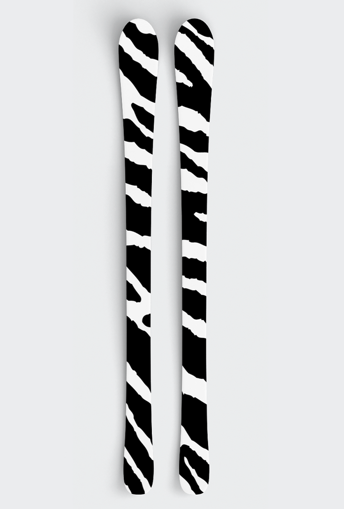 Ski Sticker - Zebra