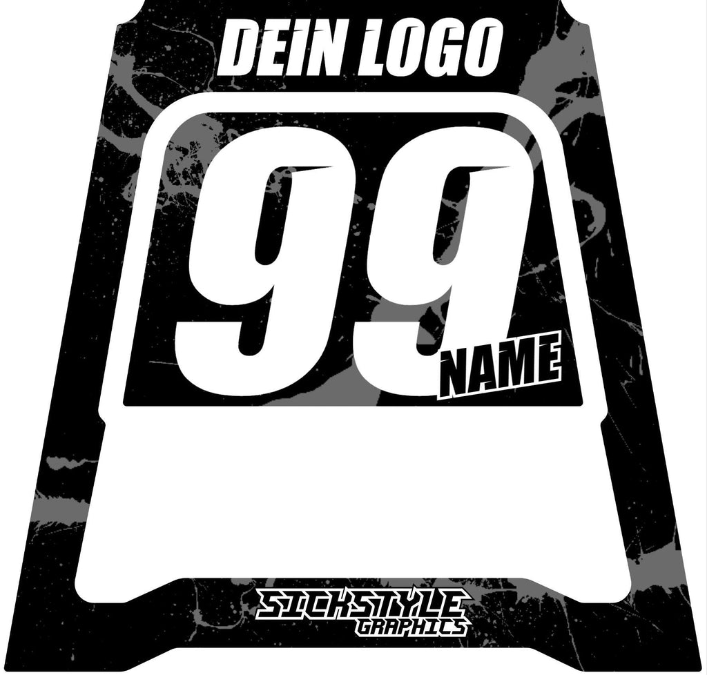 Polisport MX Ständer Dekor - Colorsplash - Sickstyle Graphics