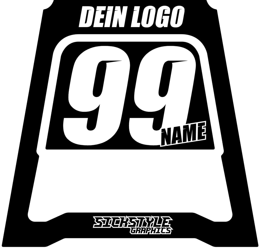 Polisport MX Ständer Dekor - Basic - Sickstyle Graphics