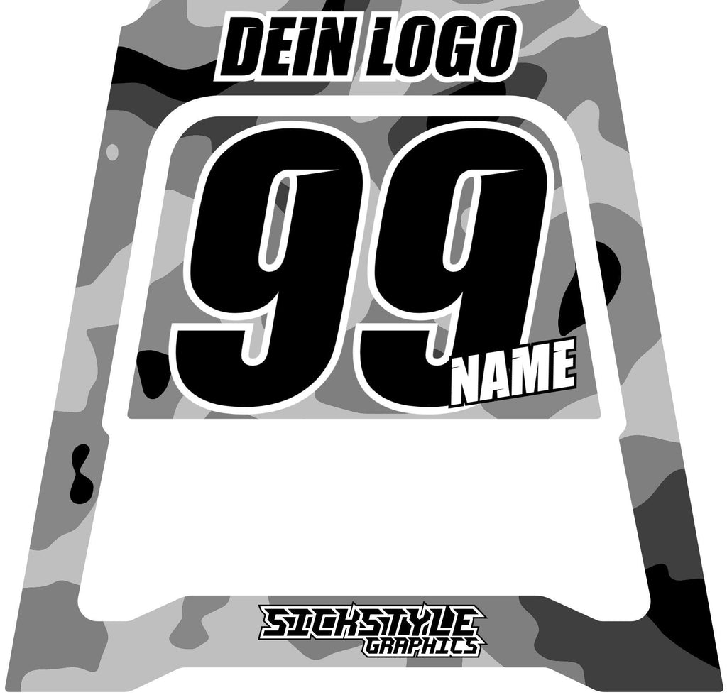 Polisport MX Ständer Dekor - Camo II - Sickstyle Graphics