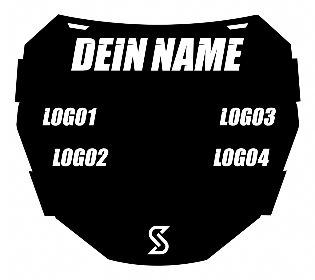 ODI Numberplate - Back Logo Aufkleber