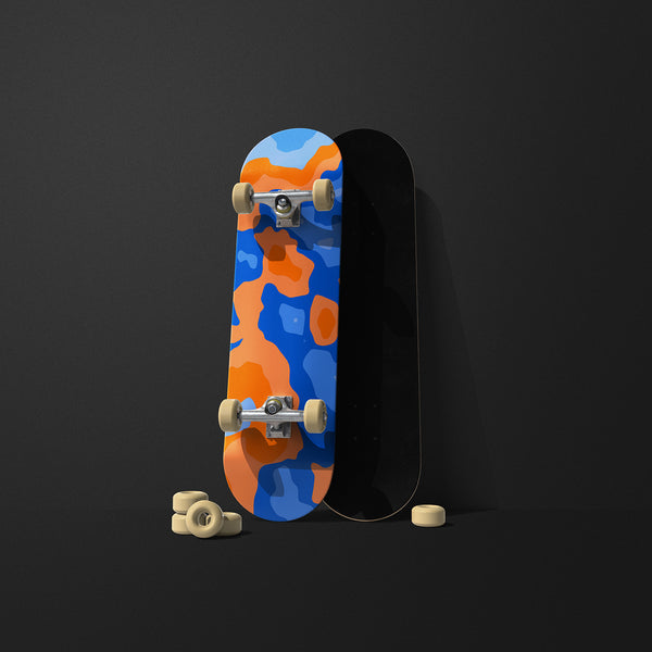 Skateboard Sticker - Camo