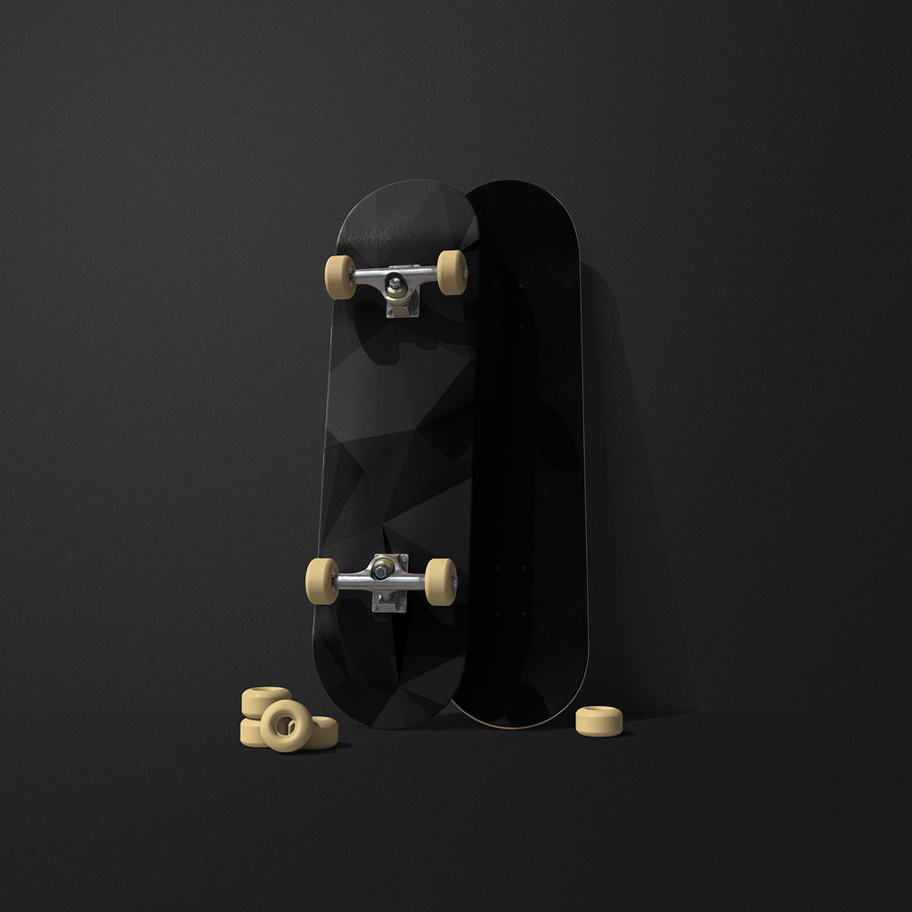 Skateboard Sticker - Polygon