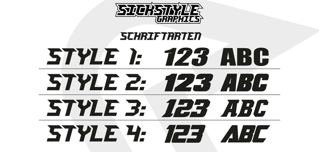 Fantic XX / XXF - 100% Custom Dekor - Sickstyle Graphics