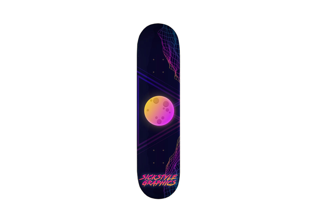Skateboard Sticker - 80´s Edition