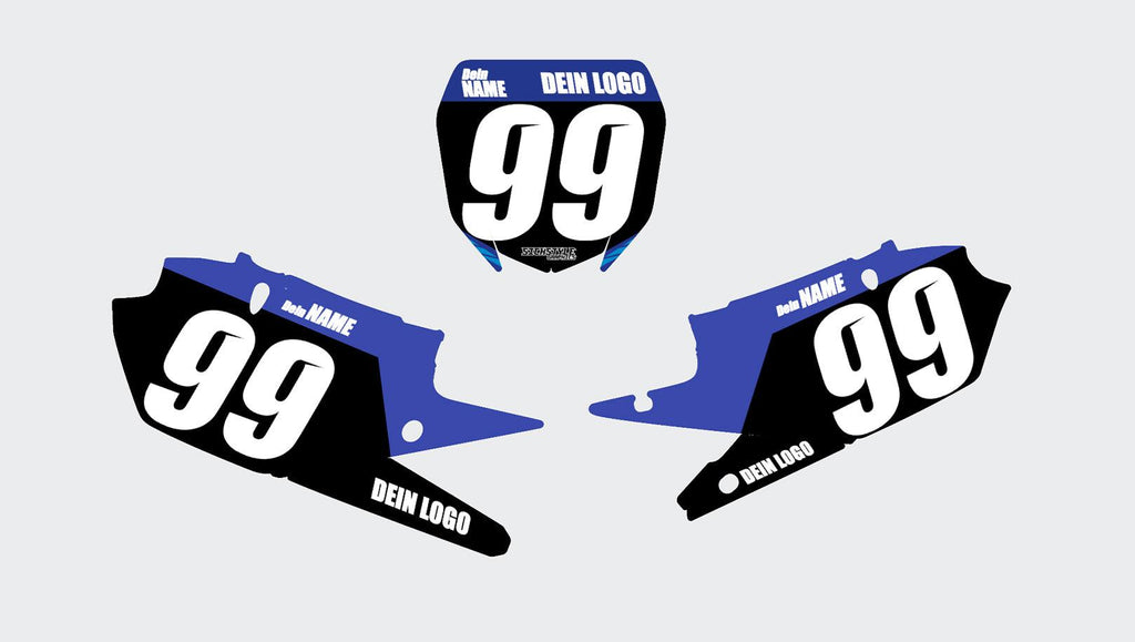 Yamaha YZ-F Numberplates - Factory - Sickstyle Graphics