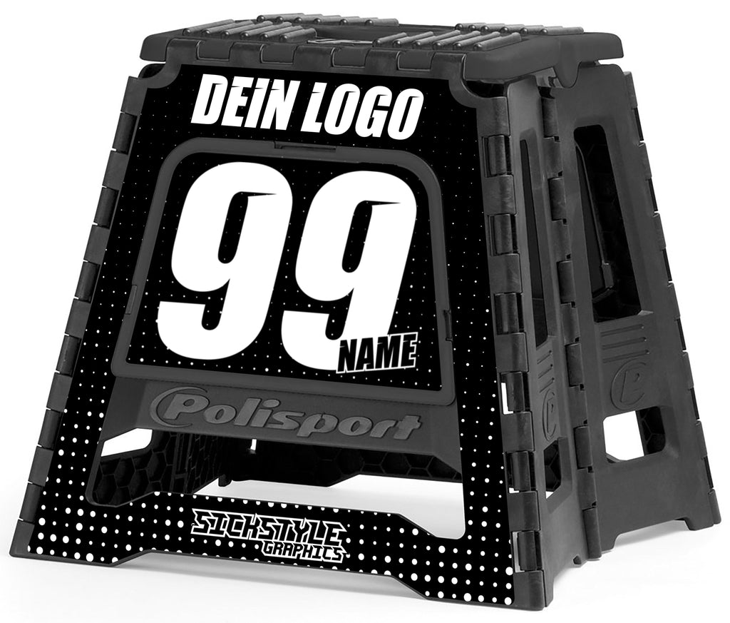 Polisport MX Ständer Dekor - Punkteverlauf