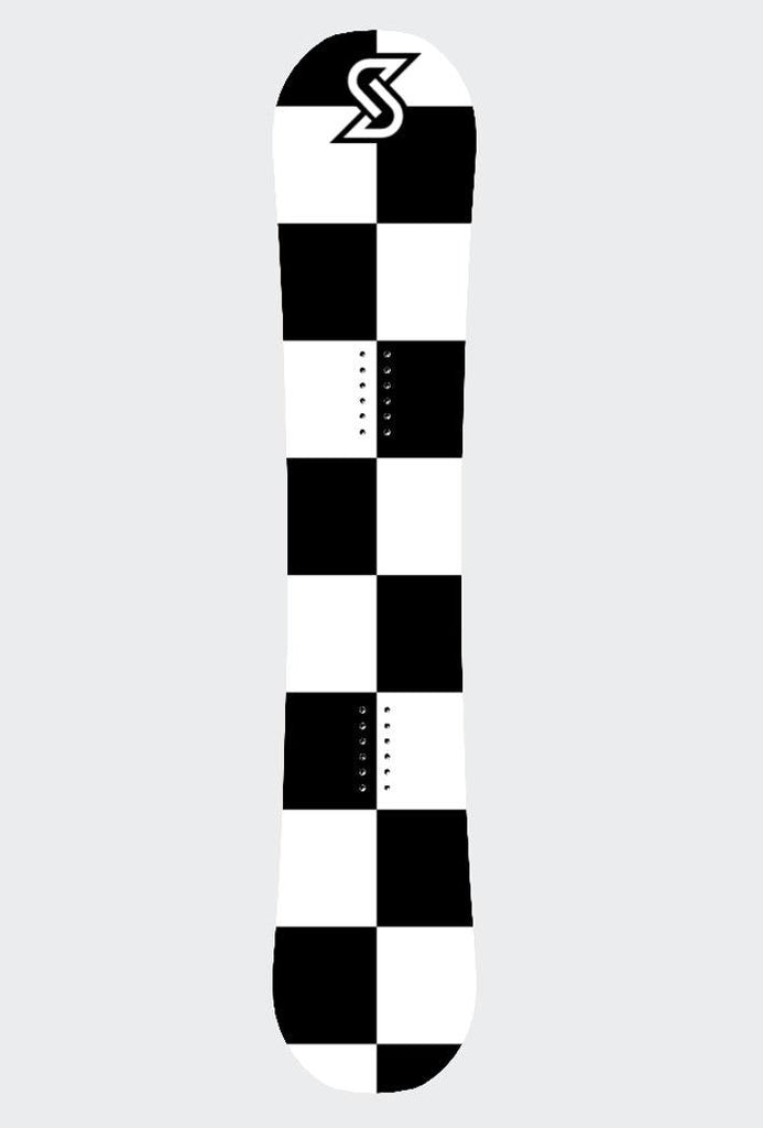 Snowboard Sticker - Checkerboard - Sickstyle Graphics